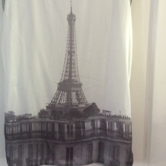 F21 Y2K Eiffel Towel Graphic Sleeveless Tunic - Picture 4 of 6